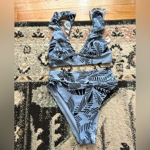 Aerie high waisted bikini set
